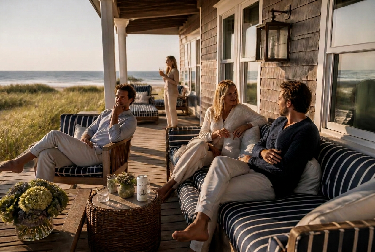 The Shingle Porch — East end, Long Island